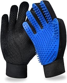 Cat Grooming Glove Brush,Pet Hair Remover Tool,Reusable Dog Hair Fur Remover for Carpet,Furniture,Couch,Clothes,Eco-Friendly and High efficiency