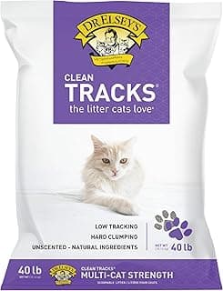 Dr. Elsey's® Clean Tracks Clumping Clay Cat Litter 40 lb. Bag