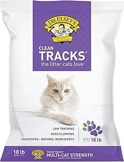 Dr. Elsey's Clean Tracks Clumping Clay Cat Litter 18 lb. Bag