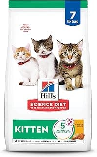 Hill's Science Diet Kitten Dry Cat Food, Chicken, 7 lb. Bag